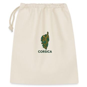 Corsica Immortelle - Geschenkbeutel aus Baumwolle (40 x 50 cm) - Natur - Vorne