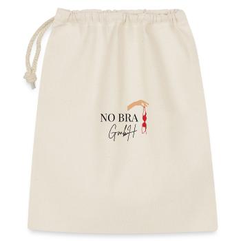 No Bra GmbH drôle motif bachelor lin adieu - Sac cadeau 40 x 50 cm - nature - Devant