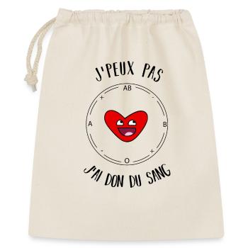I can not donate blood - Gift Bag 40 x 50 cm - nature - Front