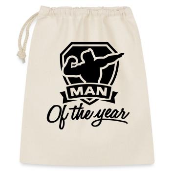 Man of the year 1 clr - Sac cadeau 40 x 50 cm - nature - Devant
