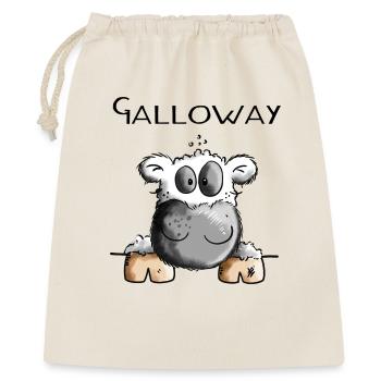 Galloway Cow - Cows - Cattle - Gift - Gift Bag 40 x 50 cm - nature - Front