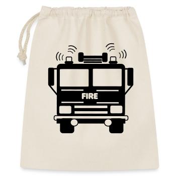 Fire truck front view - Gift Bag 40 x 50 cm - nature - Front