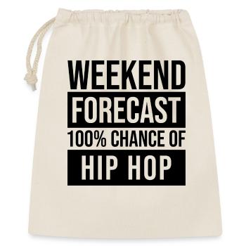 Hip hop - Sac cadeau 40 x 50 cm - nature - Devant