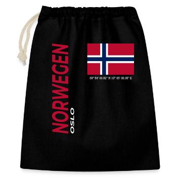 Oslo - Gift Bag 40 x 50 cm - black - Front