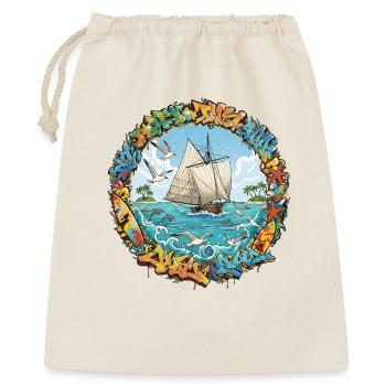 Graffiti Sea Voyage - Gift Bag 40 x 50 cm - nature - Front