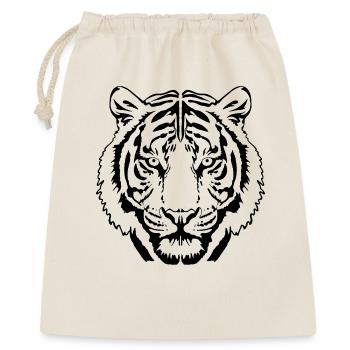 Tiger Line Art - Gift Bag 40 x 50 cm - nature - Front