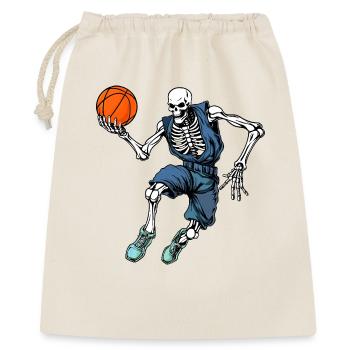 Skeletons Basket-ball / Hooper - Sac cadeau 40 x 50 cm - nature - Devant