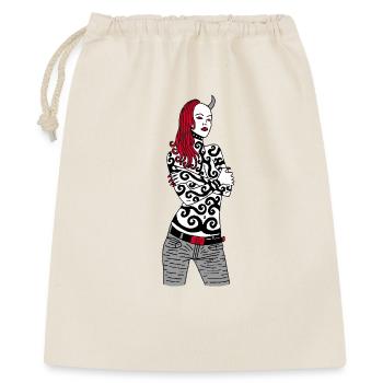 Demon Woman - Gift Bag 40 x 50 cm - nature - Front
