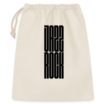 Jazz Rock Typographie audacieuse design de logo T-shirt - Sac cadeau 40 x 50 cm - nature - Devant
