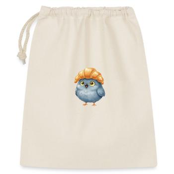 Croissant Head Bird Cute Funny Bird Motif - Gift Bag 40 x 50 cm - nature - Front