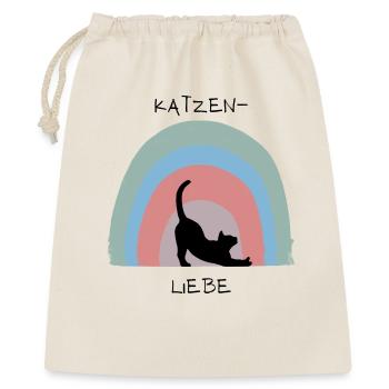 Amour des chats - Sac cadeau 40 x 50 cm - nature - Devant