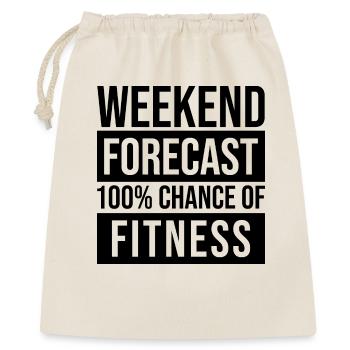 Fitness - Gift Bag 40 x 50 cm - nature - Front