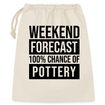 Pottery - Gift Bag 40 x 50 cm - nature - Front
