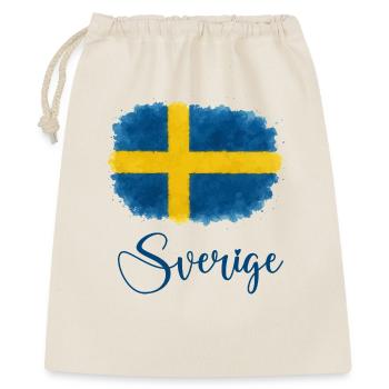 sweden-flag-blot-sverige - Gift Bag 40 x 50 cm - nature - Front
