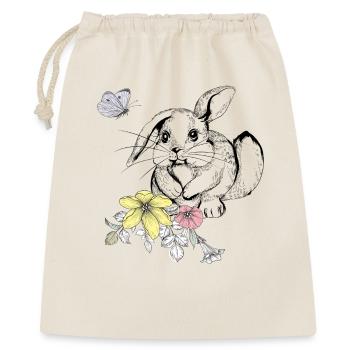 Rabbit in a flower meadow - Gift Bag 40 x 50 cm - nature - Front