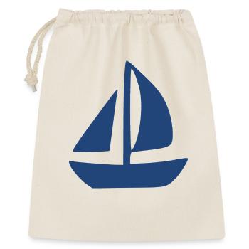 Voilier Voilier Cadeau de Voile - Sac cadeau 40 x 50 cm - nature - Devant