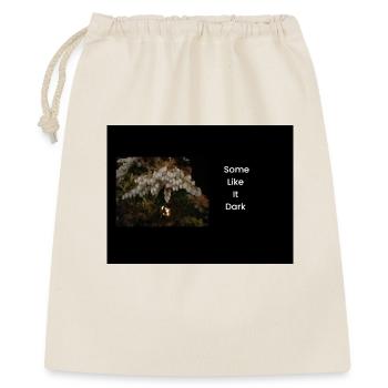 Streetwear Manche mögen's dunkel - Geschenkbeutel aus Baumwolle (40 x 50 cm) - Natur - Vorne