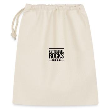 Kettlebell ROCKS 1.0 - Gift Bag 40 x 50 cm - nature - Front