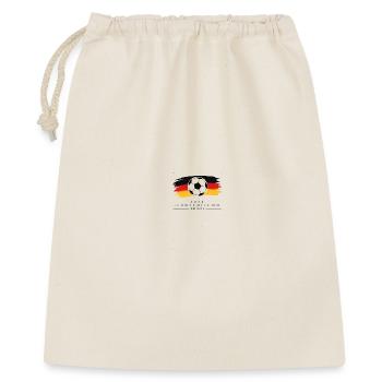 German Flag Football Art - Gift Bag 40 x 50 cm - nature - Front