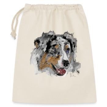 Australian Shepherd - Gift Bag 40 x 50 cm - nature - Front