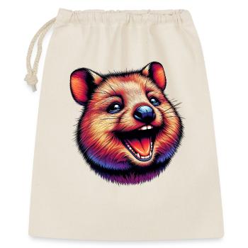 Laughing Quokka - Gift Bag 40 x 50 cm - nature - Front