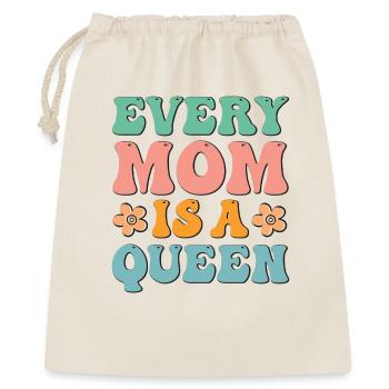 Every Mom is a Queen - Gift Bag 40 x 50 cm - nature - Front