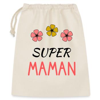 MAMAN. FÊTE DES MÈRES - Sac cadeau 40 x 50 cm - nature - Devant