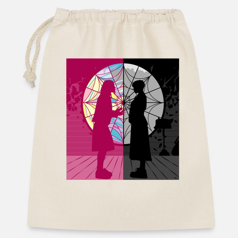 Clin d’œil à Wednesday - Sac cadeau 40 x 50 cm - nature