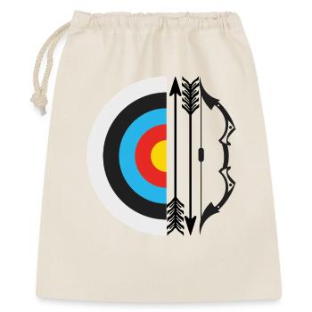 Cible Tir À l'arc Flèche Arc Archer Archerie Sport - Sac cadeau 40 x 50 cm - nature - Devant
