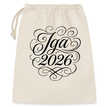 Jga 2026 Enterrement de vie de garçon - Sac cadeau 40 x 50 cm - nature - Devant