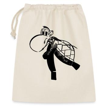 Caution Turtle - Gift Bag 40 x 50 cm - nature - Front