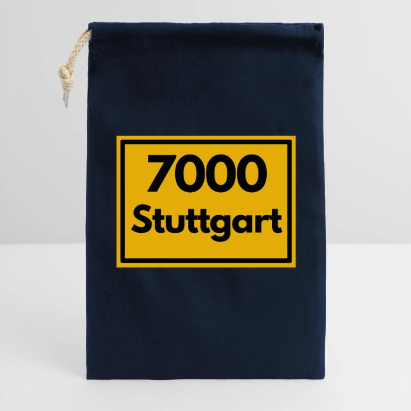 OLD POSTCODE POSTCODE RETRO 7000 STUTTGART SCHWABE Gift Bag 30 x 45 cm