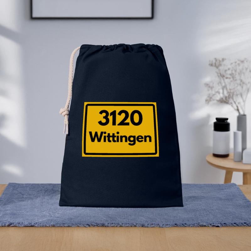 OLD POSTCODE POSTCODE RETRO 3120 WITTRINGEN Gift Bag 30 x 45 cm
