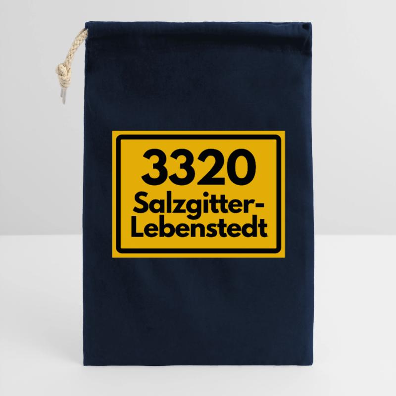 OLD POSTCODE POSTCODE RETRO 3320 SALZGITTER Gift Bag 30 x 45 cm