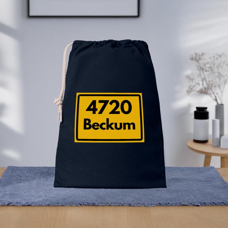 OLD POSTCODE POSTCODE RETRO 4720 BECKUM – NRW Gift Bag 30 x 45 cm