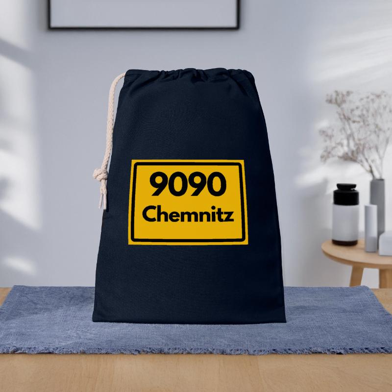 ANCIEN CODE POSTAL 9090 SAXE CODE POSTAL DE CHEMNITZ Sac cadeau 30 x 45 cm