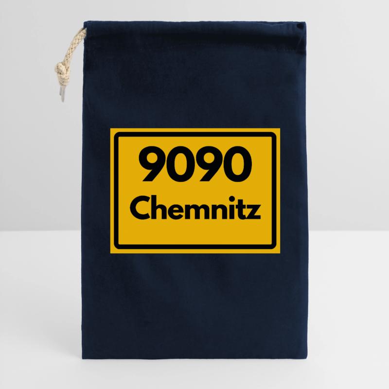 ANCIEN CODE POSTAL 9090 SAXE CODE POSTAL DE CHEMNITZ Sac cadeau 30 x 45 cm