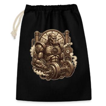 Steampunk Muscles - Gift Bag 30 x 45 cm - black - Front