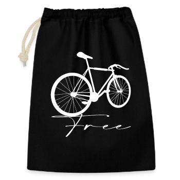 Bike - Gift Bag 30 x 45 cm - black - Front