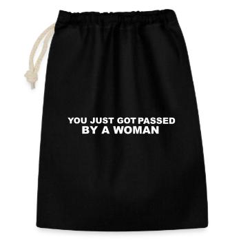 Cult Phrase Sticker - Gift Bag 30 x 45 cm - black - Front