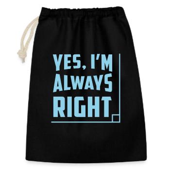 professeur de maths drôle - Sac cadeau 30 x 45 cm - noir - Devant