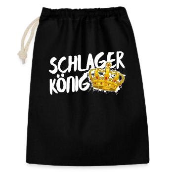 Schlager King Schlager King Krone Statement - Gift Bag 30 x 45 cm - black - Front