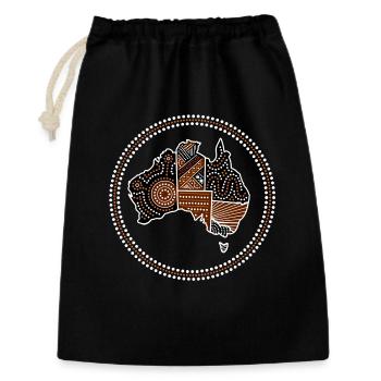 australia - Gift Bag 30 x 45 cm - black - Front