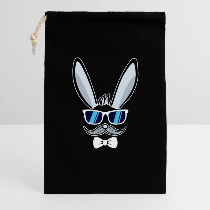 He | Easter bunny face Easter bunny Happy Easter Gift Bag 30 x 45 cm