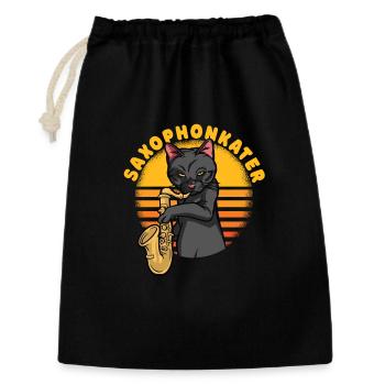 Saxophone hangover - Gift Bag 30 x 45 cm - black - Front