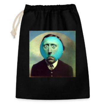 Surreal 02 - Gift Bag 30 x 45 cm - black - Front
