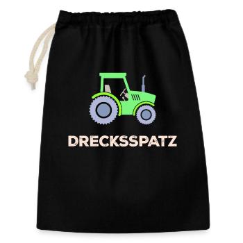 Commercial Vehicle Saying Tractor Country Life Farmer - Gift Bag 30 x 45 cm - black - Front