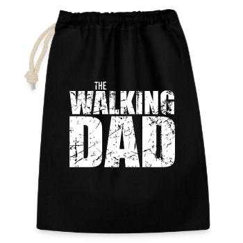 The Walking Dad - Gift Bag 30 x 45 cm - black - Front