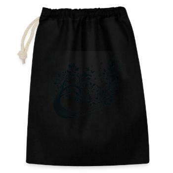 Harmony of nature - Gift Bag 30 x 45 cm - black - Front