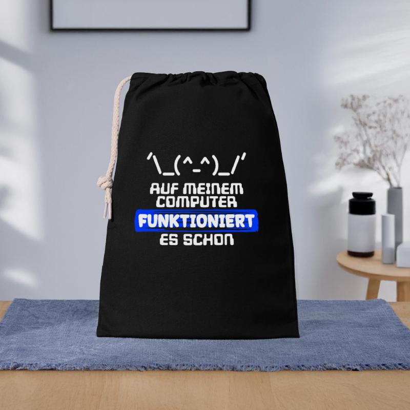 Computer Developer Software Developer Statement Gift Bag 30 x 45 cm